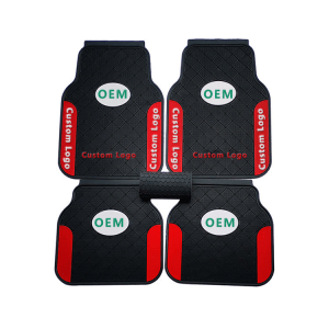 5pcs Right Hand Drive Car Floor Mats With Car Brand